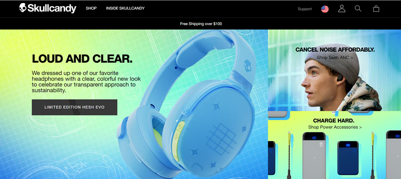skullcandy home page